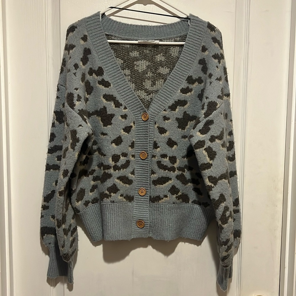 Double Zero Button Down Sweater - image 1